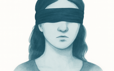 The Woman Who Read Through Her Fingers