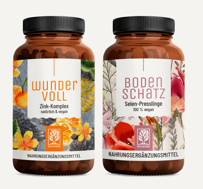 Naturtreu Körperbalance Selen und Zink Sparpaket